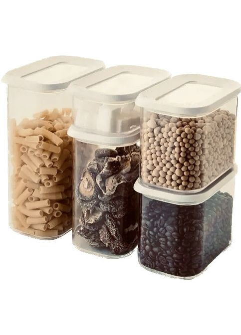 Набір ємностей для сипких продуктів 6 предметів No Brand (315633151)