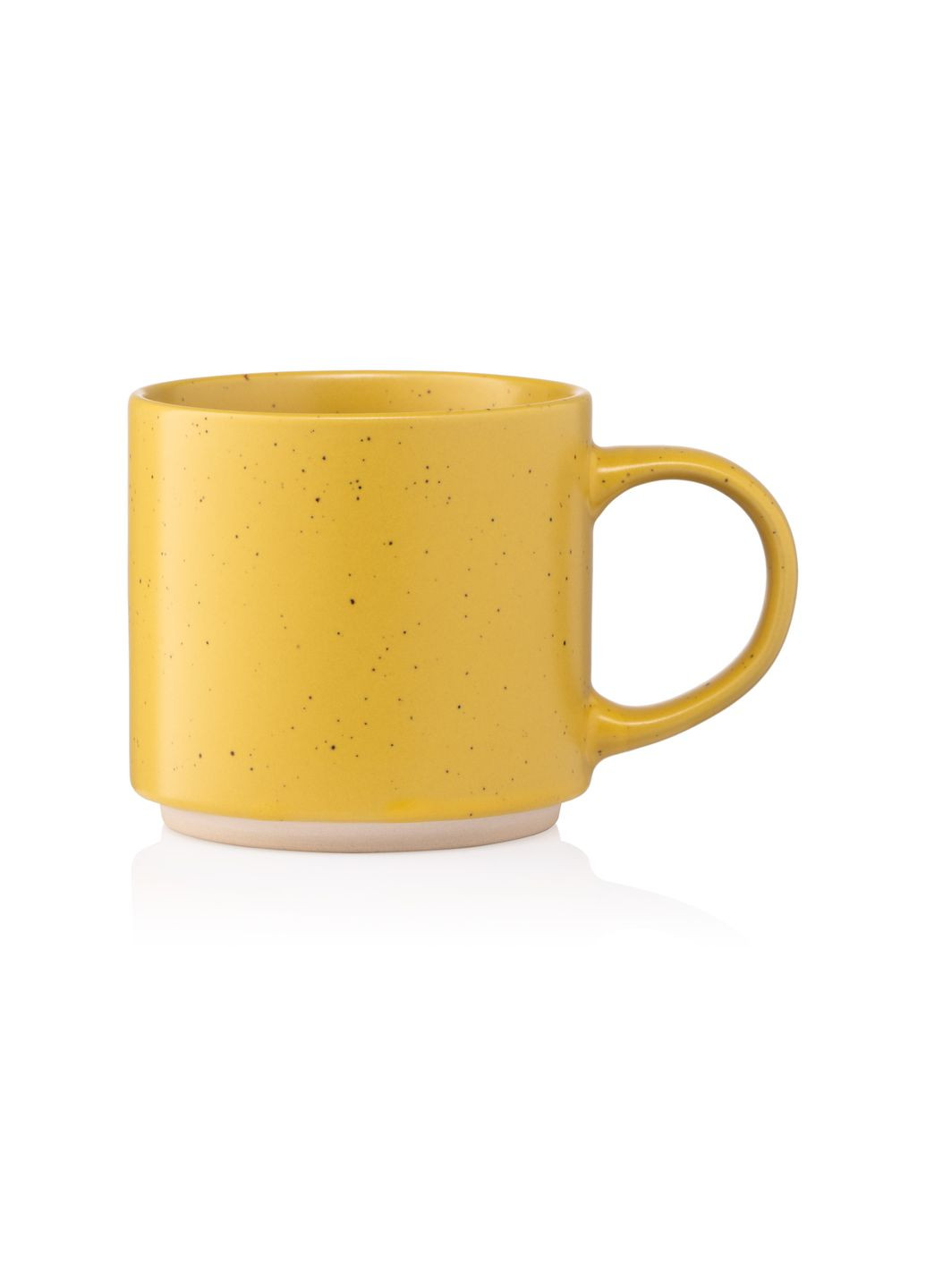 Чашка Alcor 420 мл жовта кераміка AR3475Y Ardesto (277694179)