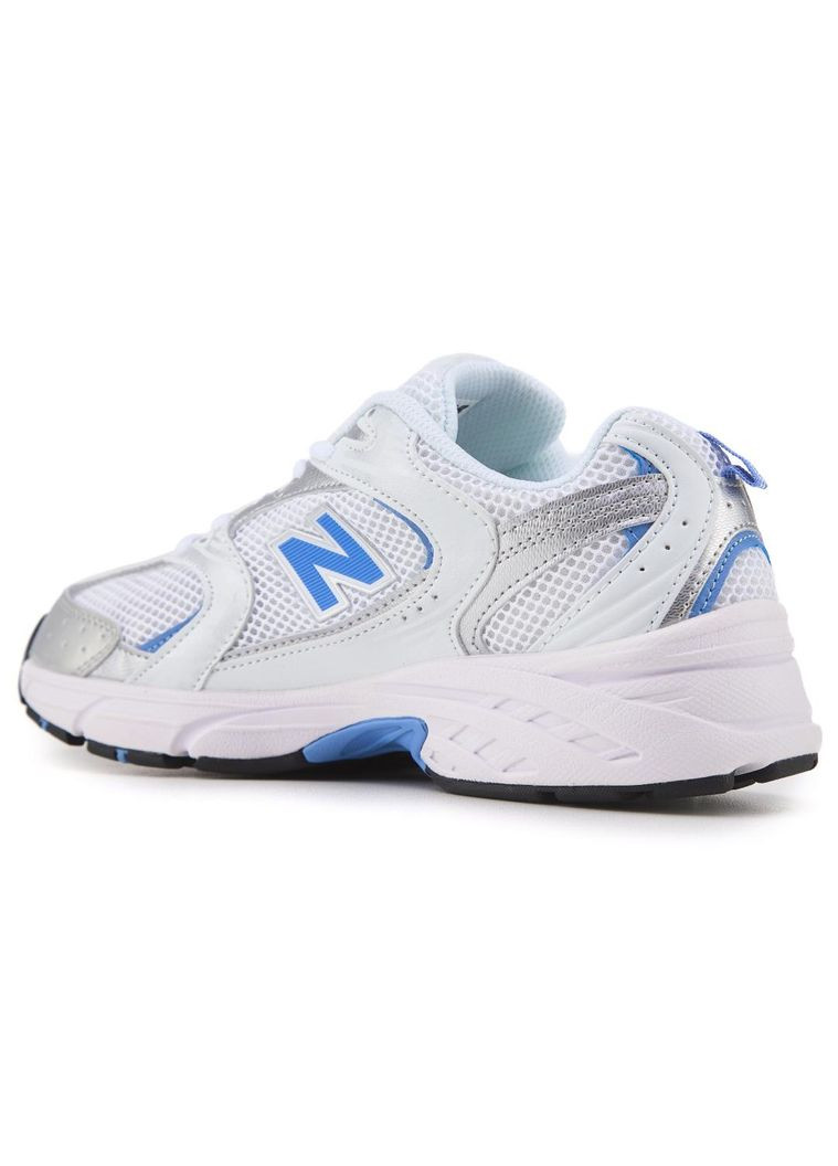 КРОСІВКИ ЖІНОЧІ NEW BALANCE 530 BLUE WHITE V2 НЬЮ БЕЛАНС 530 No Brand білі демісезони (369388915)