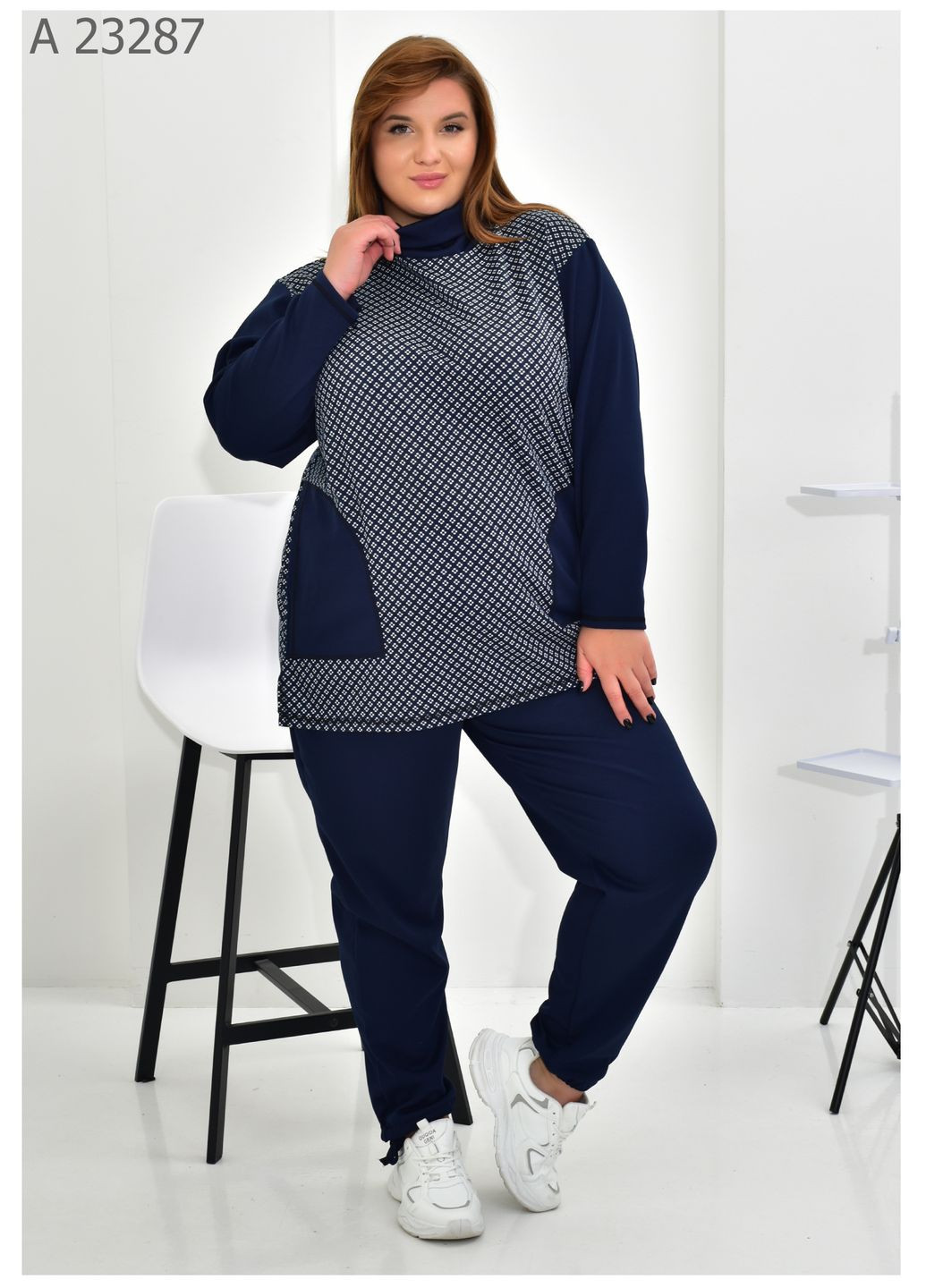 Костюм женский большого размера SK (316454433)