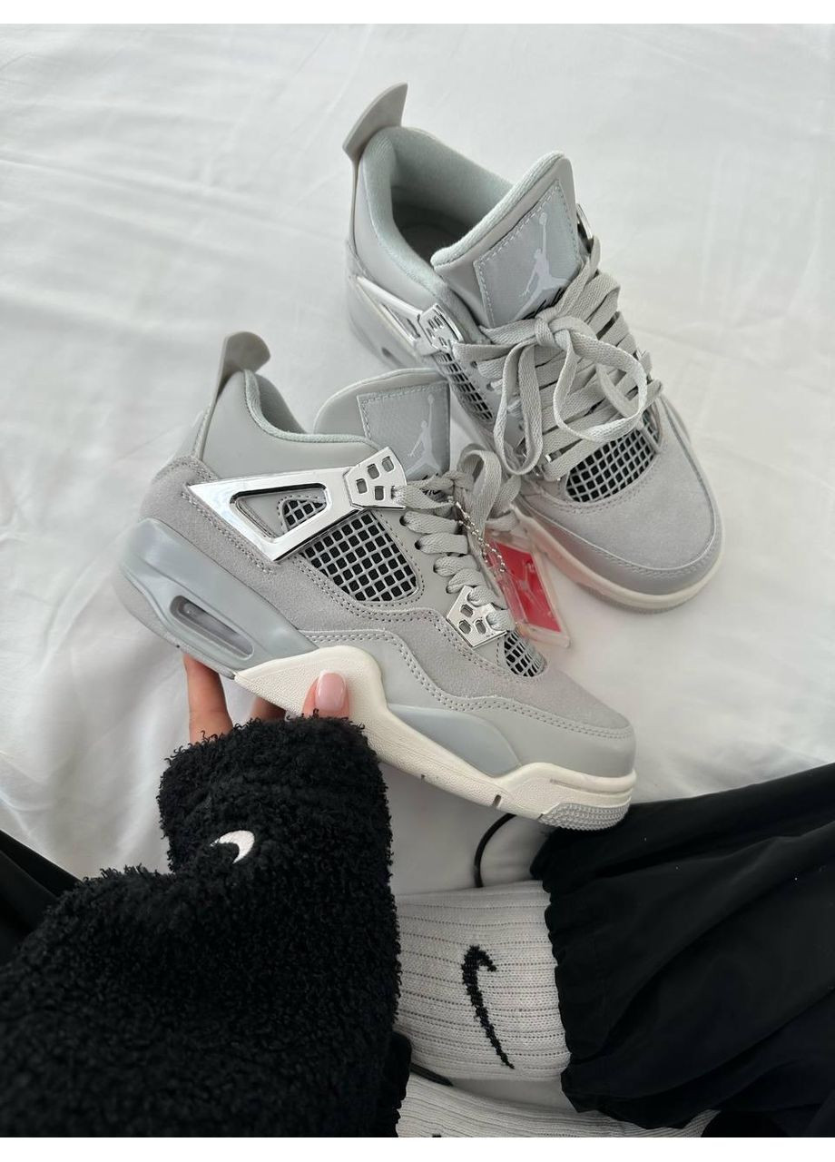 КРОССОВКИ ЖЕНСКИЕ NIKE AIR JORDAN 4 CRAFT НАЙК АИР ДЖОРДАН No Brand белые демисезоны (367114968)