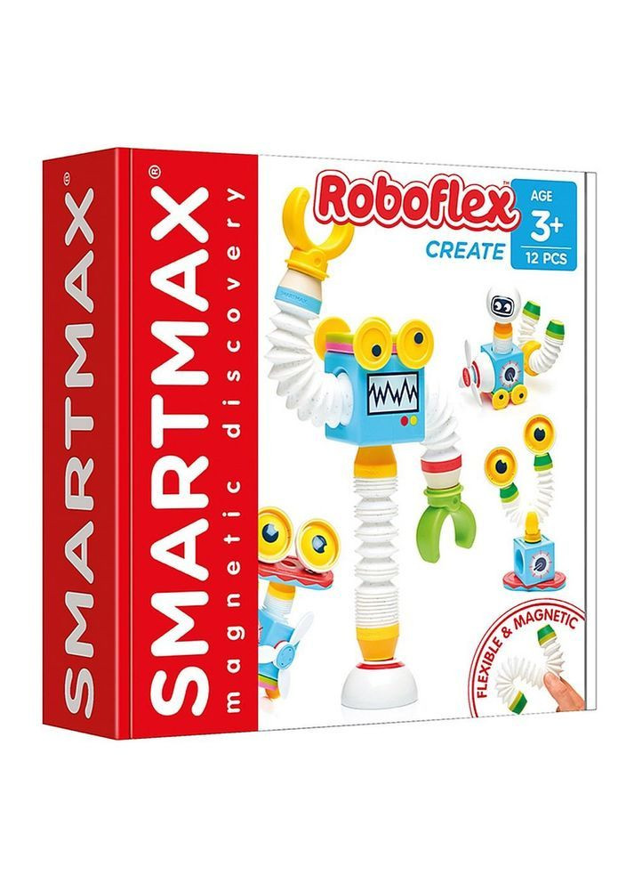 Магнитный конструктор Гибкий робот, 12 деталей () Smartmax SMX 530 (368755163)