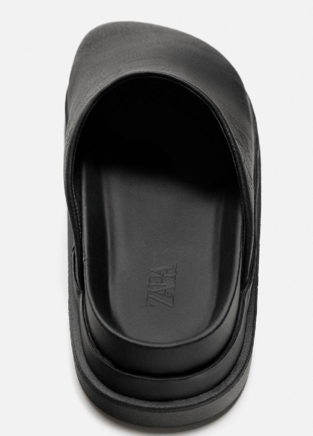 Черные сабо Zara