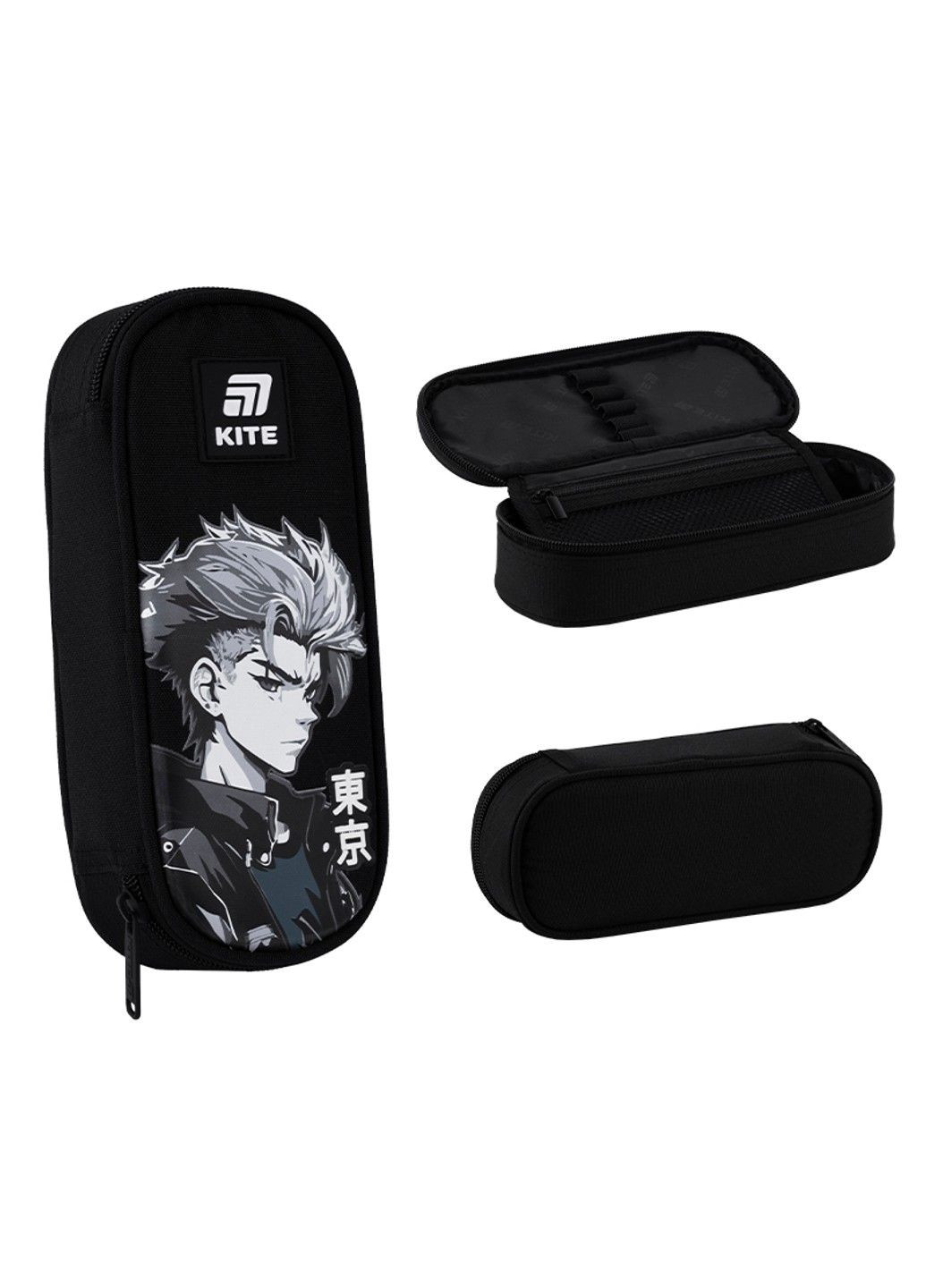 Пенал Аніме Хлопець K25-599-12 Kite (336181778)