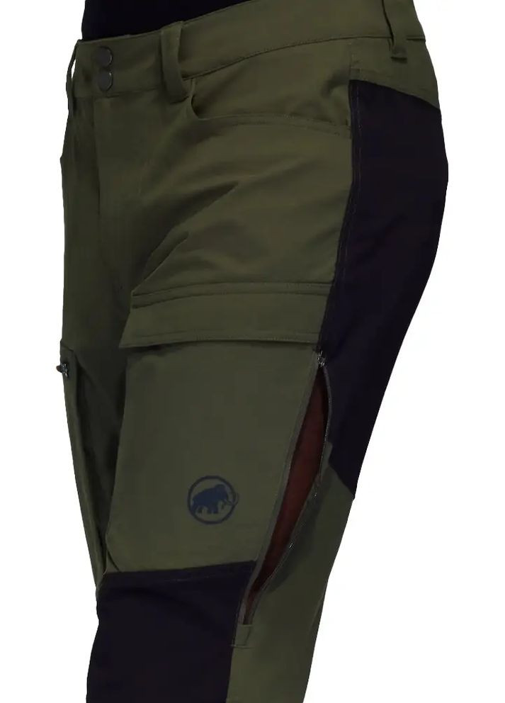 Штани Zinal Hybrid Pants M Dark Marsh-Black Mammut (334673349)