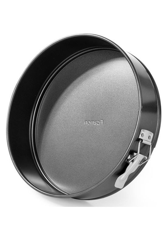 Форма для випікання роз'ємна антипригарна для пирогів та бісквітів вуглецева сталь 26 см Fissman (368977076)