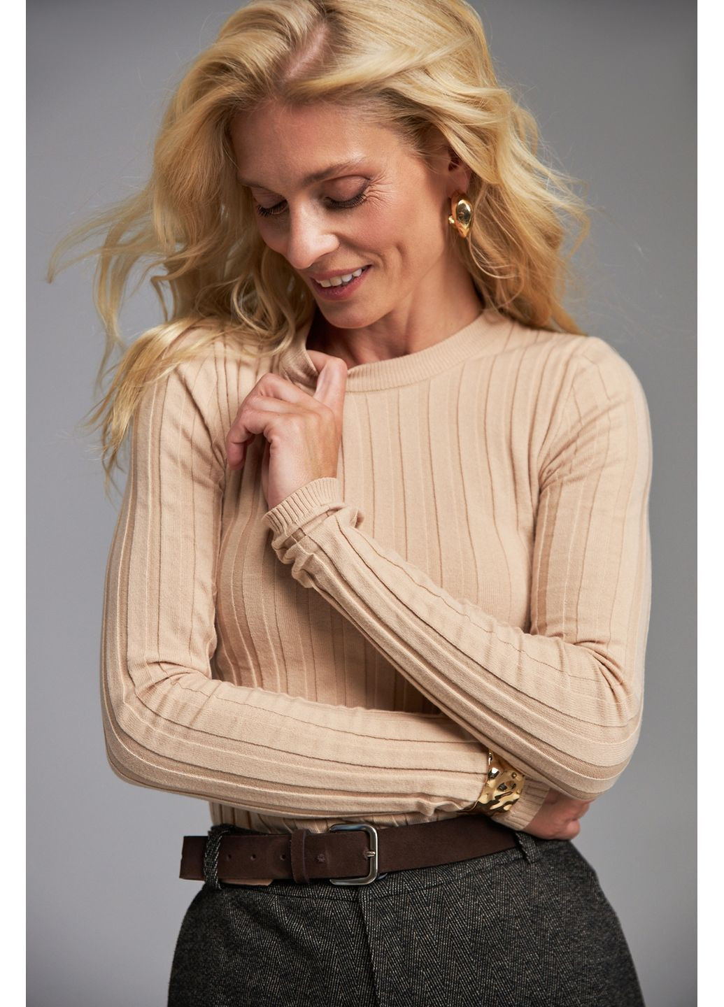 Лонгслив из натуральной пряжи 2887 Triko Bakh (368830048)