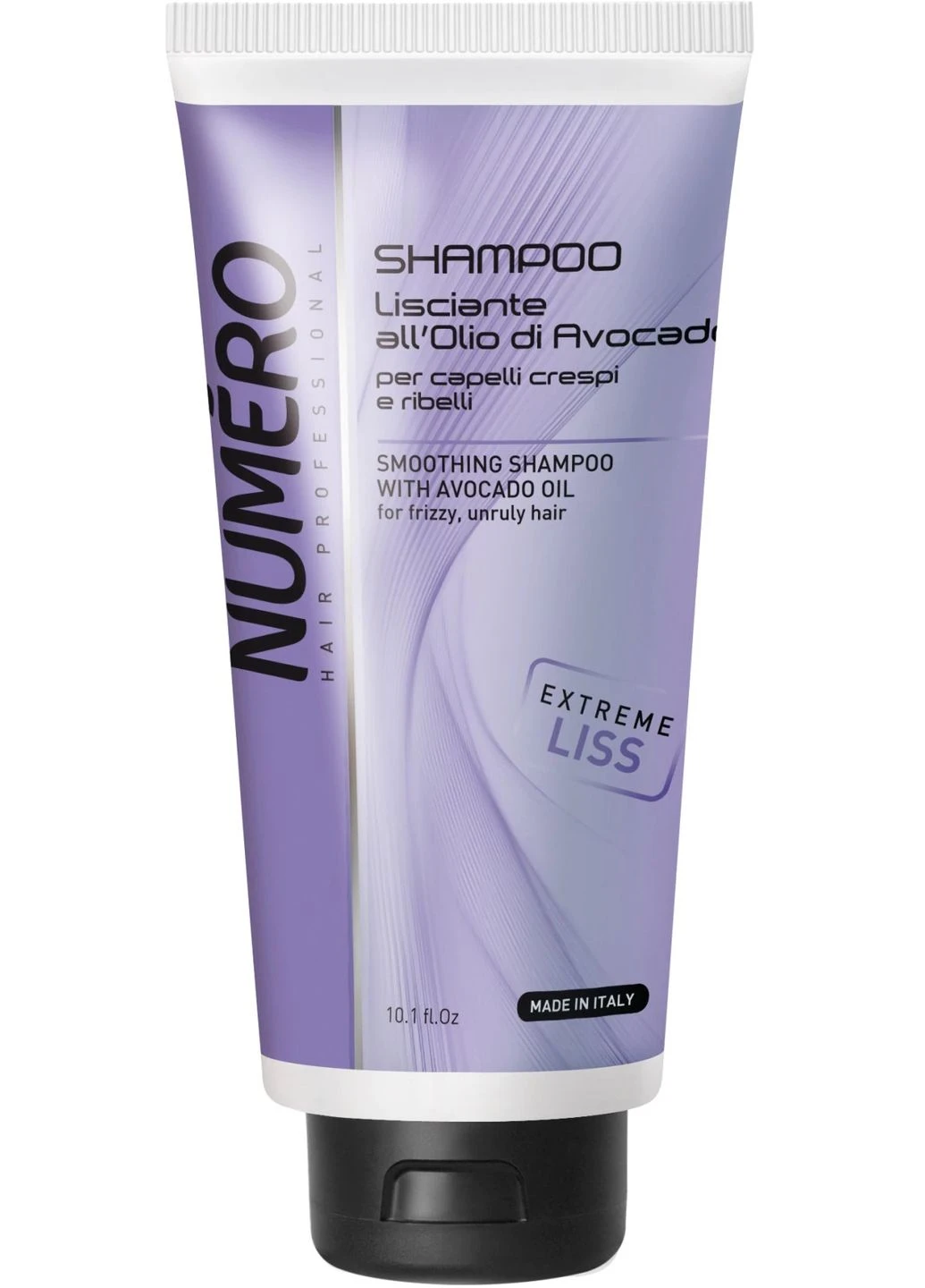 Розгладжувальний шампунь для волосся з олією авокадо - Brelil Numero Smoothing Shampoo 300ml (2-662603) Brelil Professional (379857701)