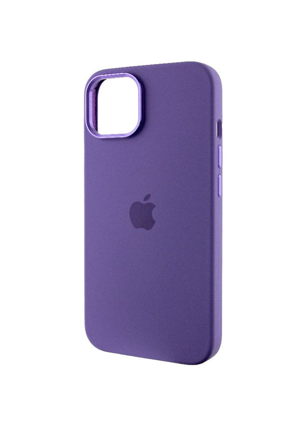 Чохол Silicone Case Metal Buttons (AA) для Apple iPhone 12 Pro Max (6.7") Epik (292733388)