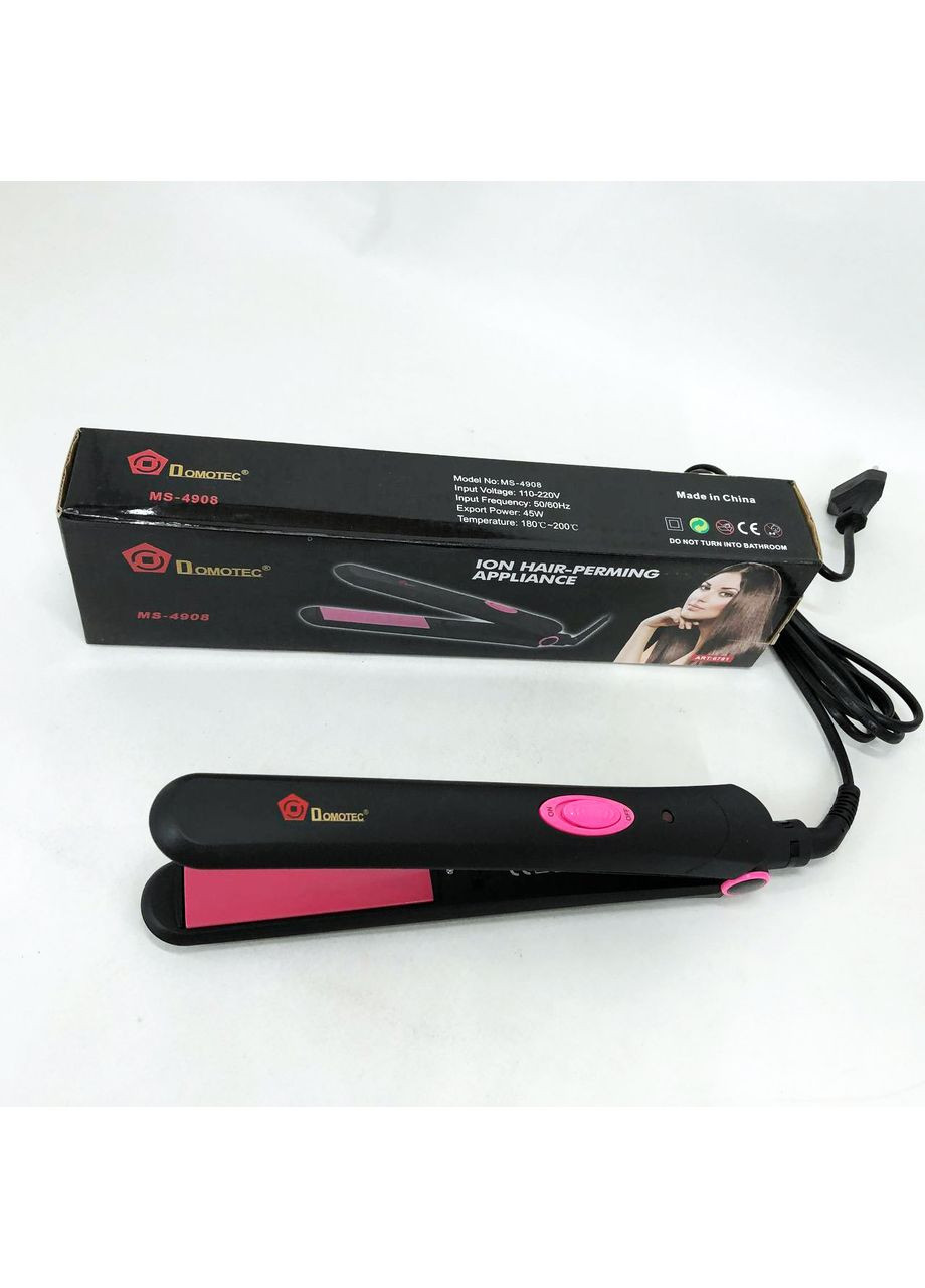 Выпрямитель для волос MS-4908, Расческа выпрямитель, Выпрямитель QT-189 плойка выпрямитель Domotec (352770626)