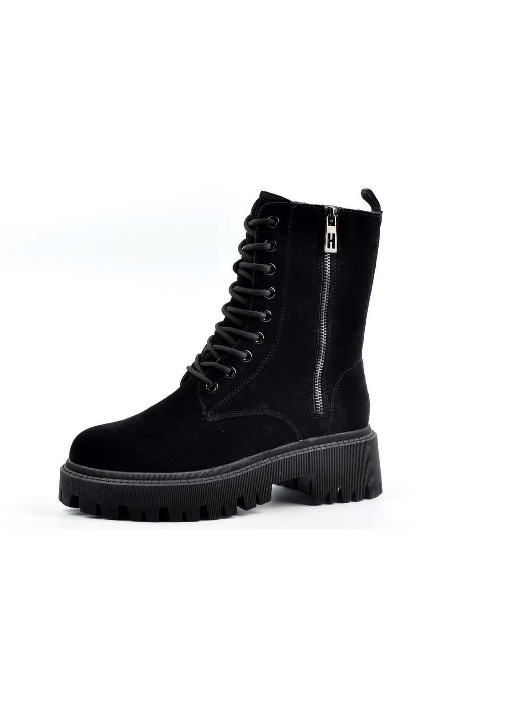 Зимние ботинки ITTS из натуральной замши