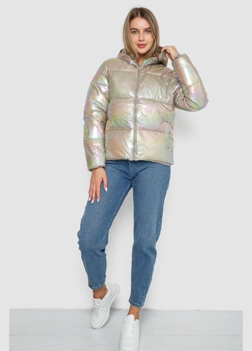 Бежева демісезонна куртка жіноча демісезонна плащівка Ager