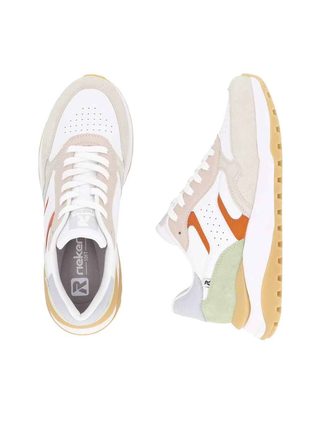 Кросівки (р) Шкіра/Замша 0-1-1-W-2500-81 Rieker бежеві (328836554)