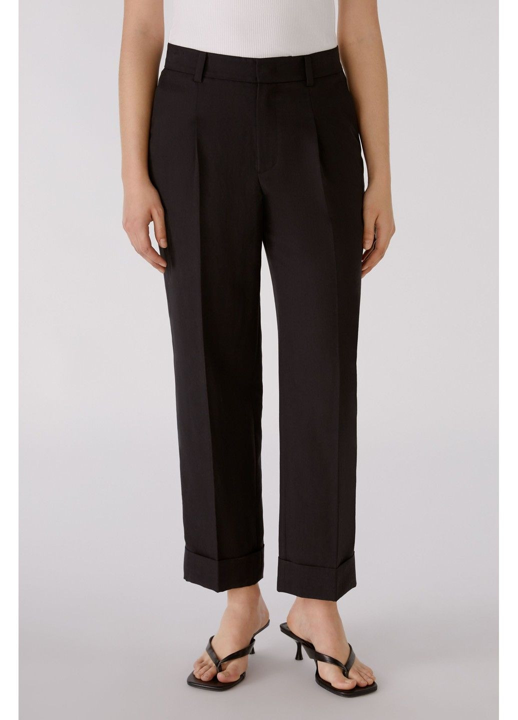 Жіночі штани Чорні Oui (298005931)
