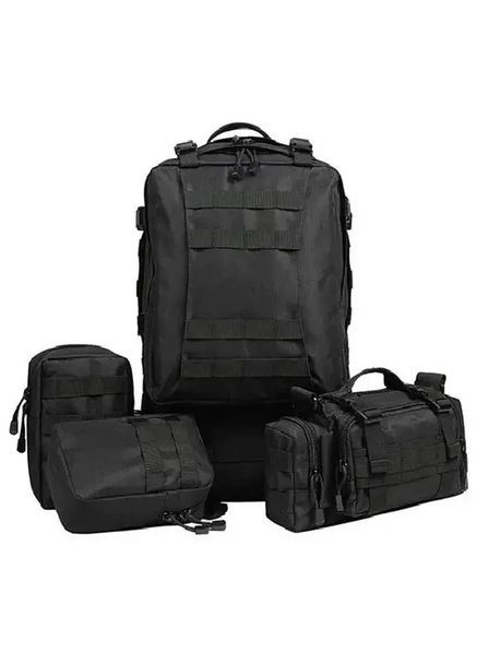Рюкзак тактичний з підсумками Eagle B08 55 літр / Військовий, штурмовий / Вірменський Digital (365748451)