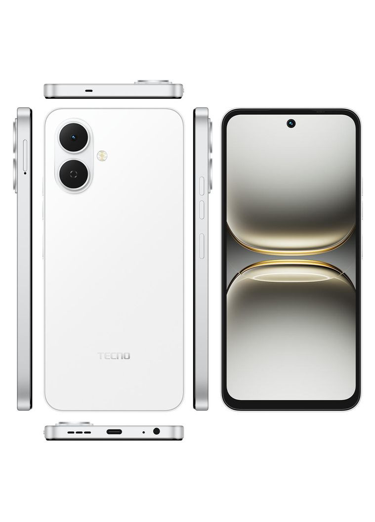 Смартфон Spark Go 2 (KM4) 3/64GB Veil White (4894947088827) Tecno (362213712)