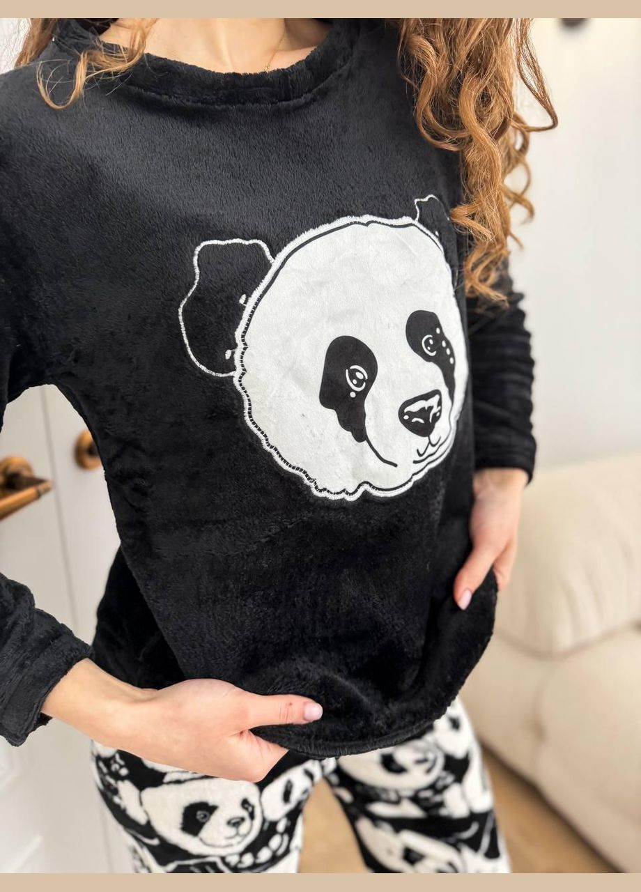 Комбинированная зимняя пижама женская разные цвета xs (2736) GT