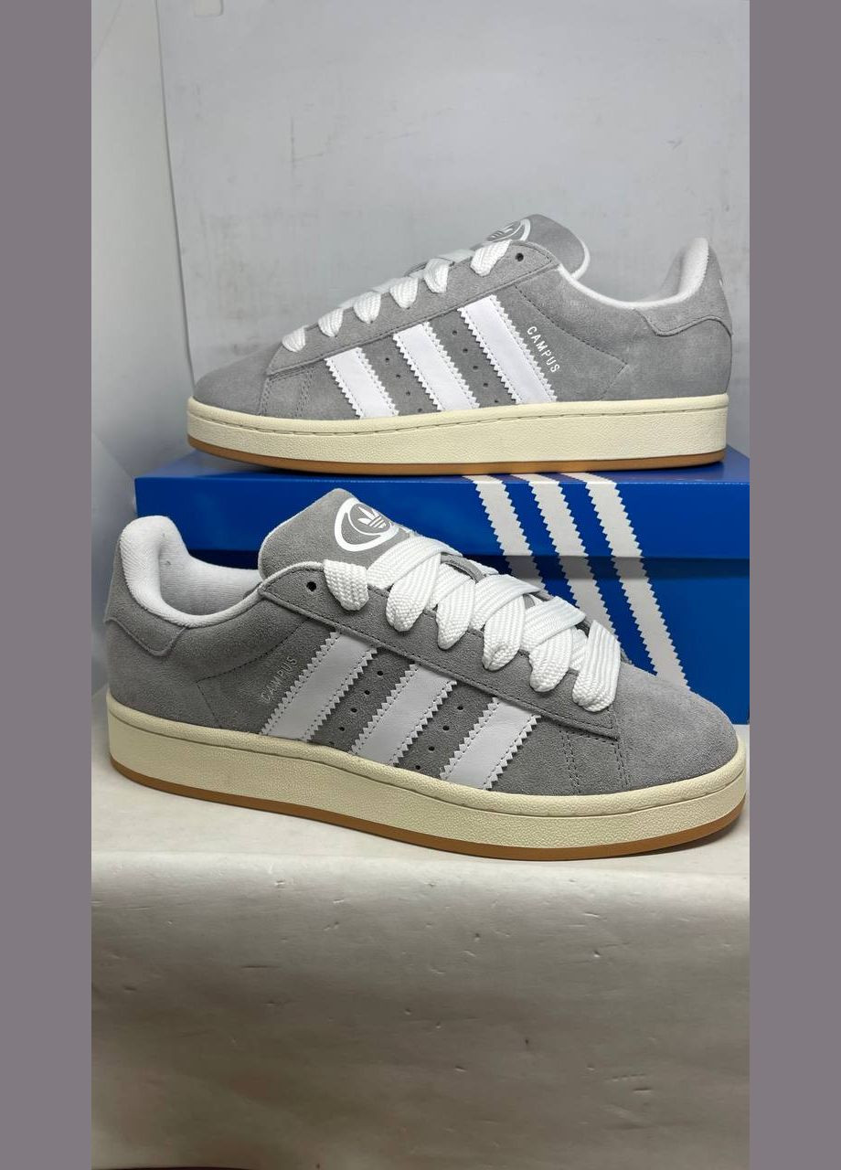 Серые кроссоки унисекс adidas Campus 00s