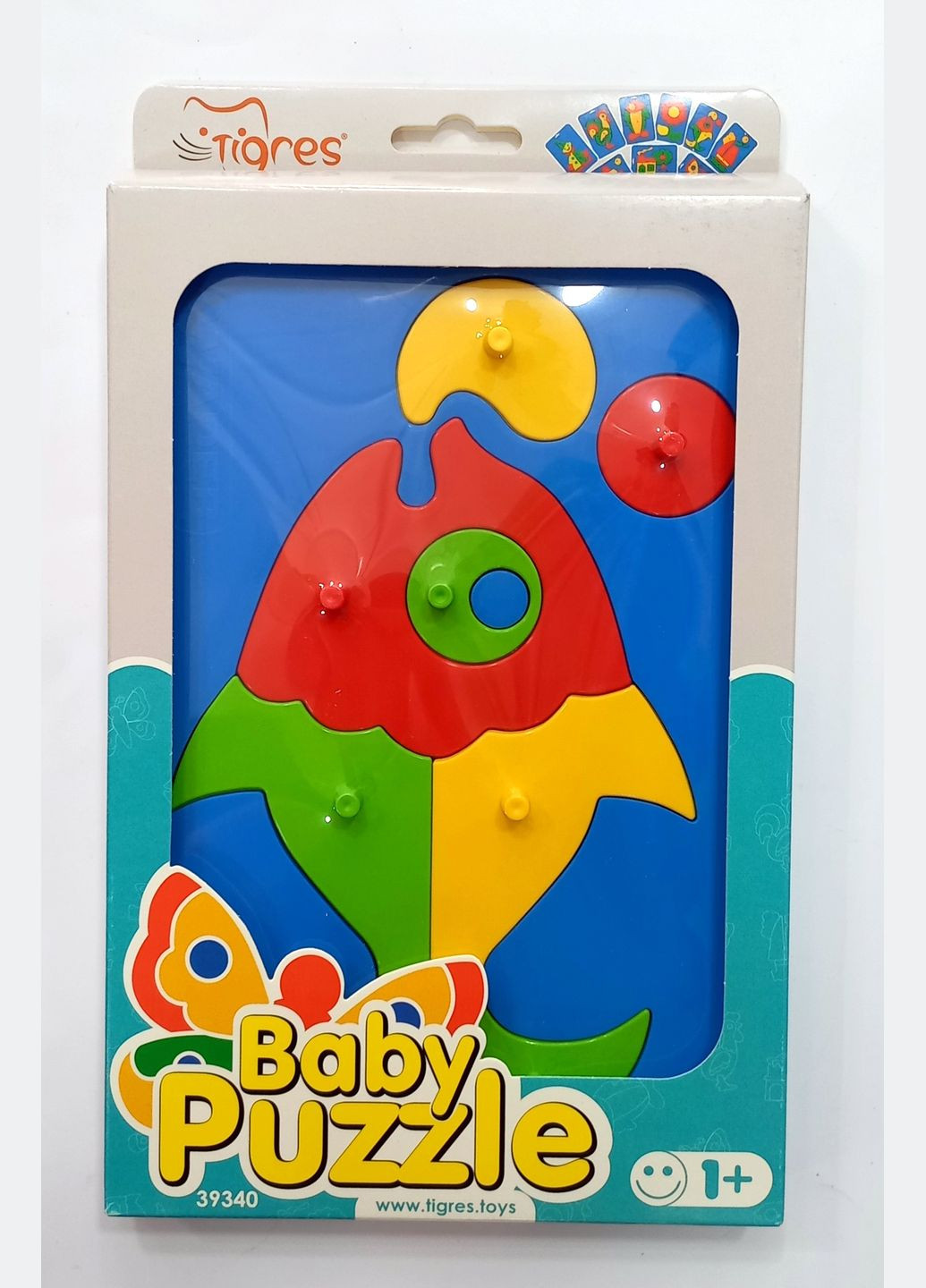 Развивающая игрушка "Baby puzzles" 39340 (4820159393404) Вид 5 Тигрес (322404483)