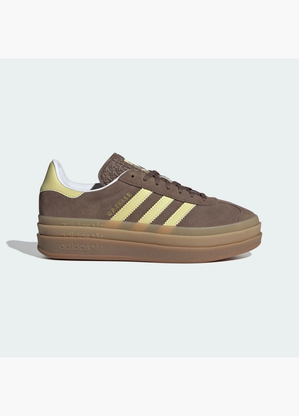 Кроссовки женские Gazelle Bold W Brown JI2697 adidas коричневые (335013219)