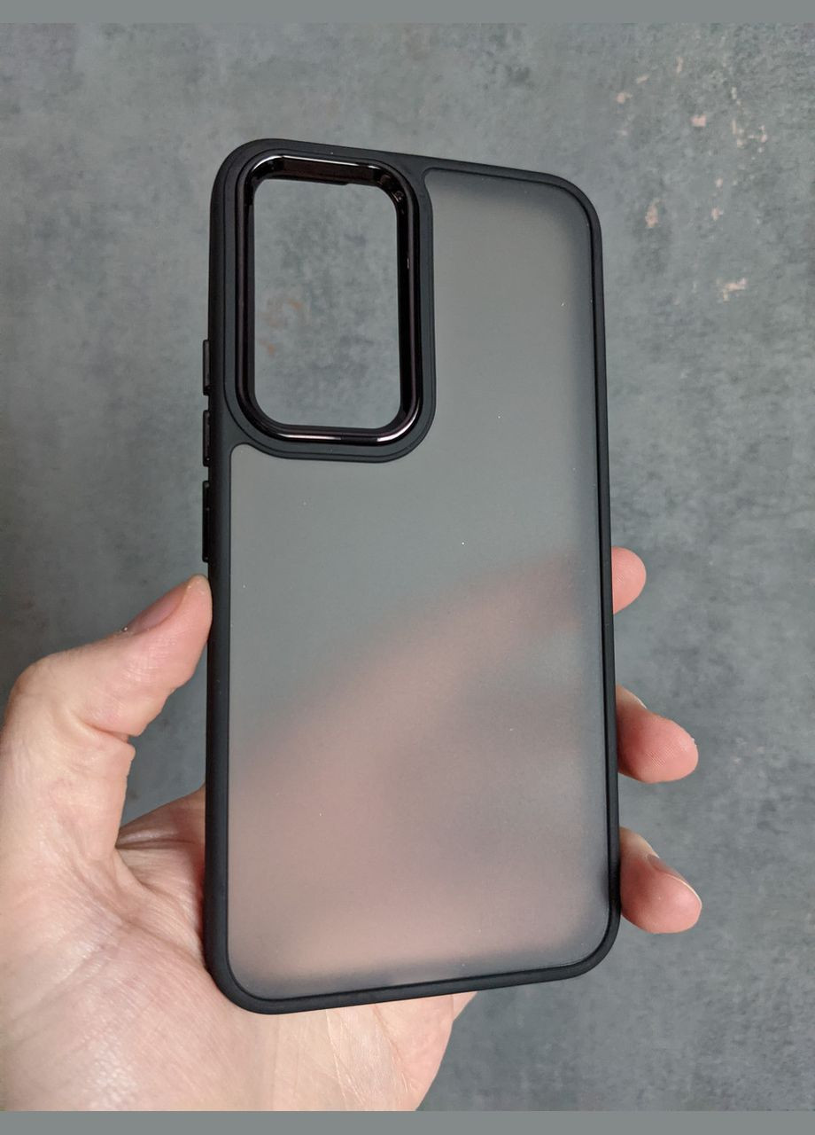 Протиударний чохол для Samsung Galaxy A54 Чорний матовий Space (322211840)