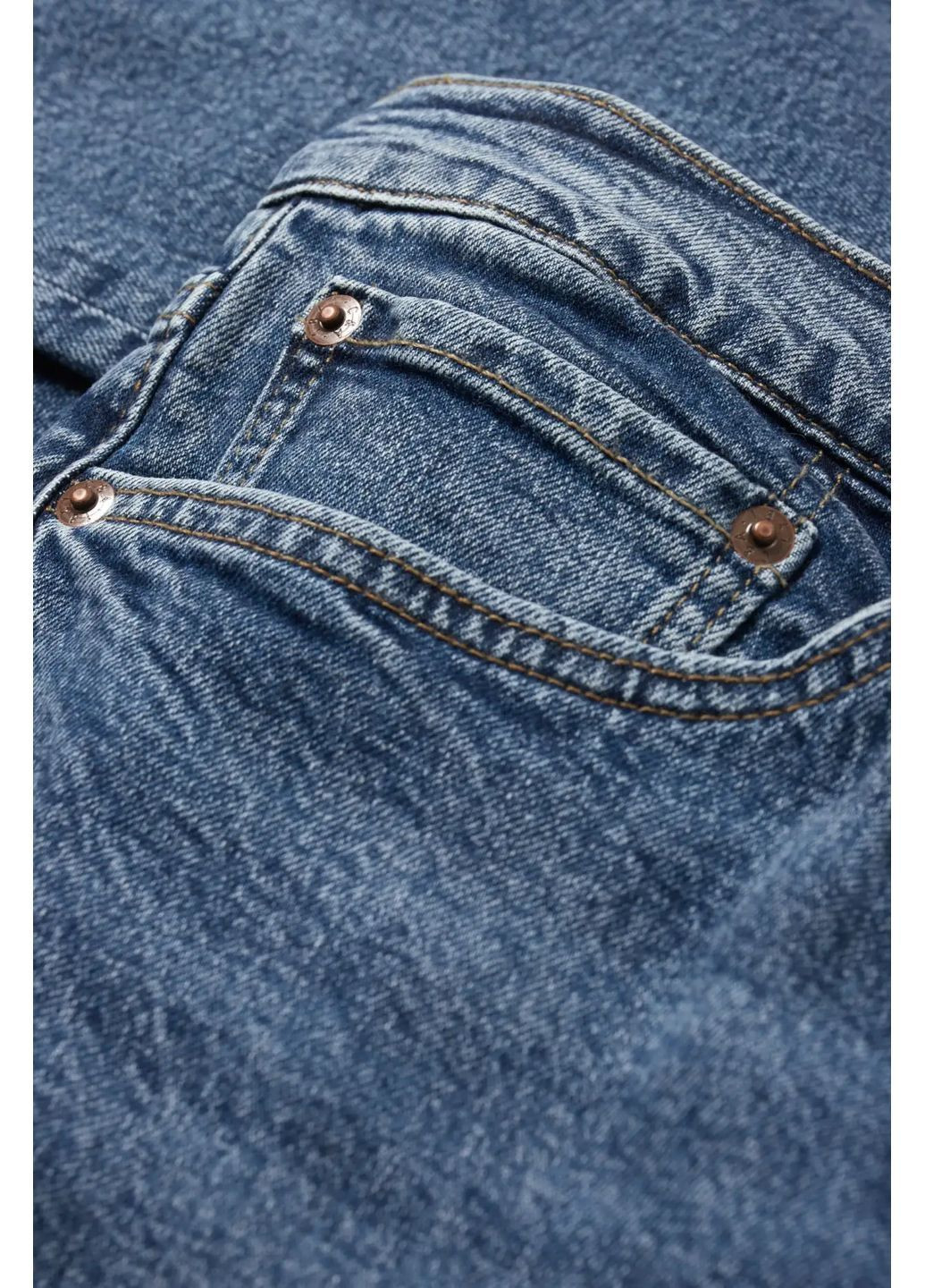 Синие демисезонные джинсы C&A