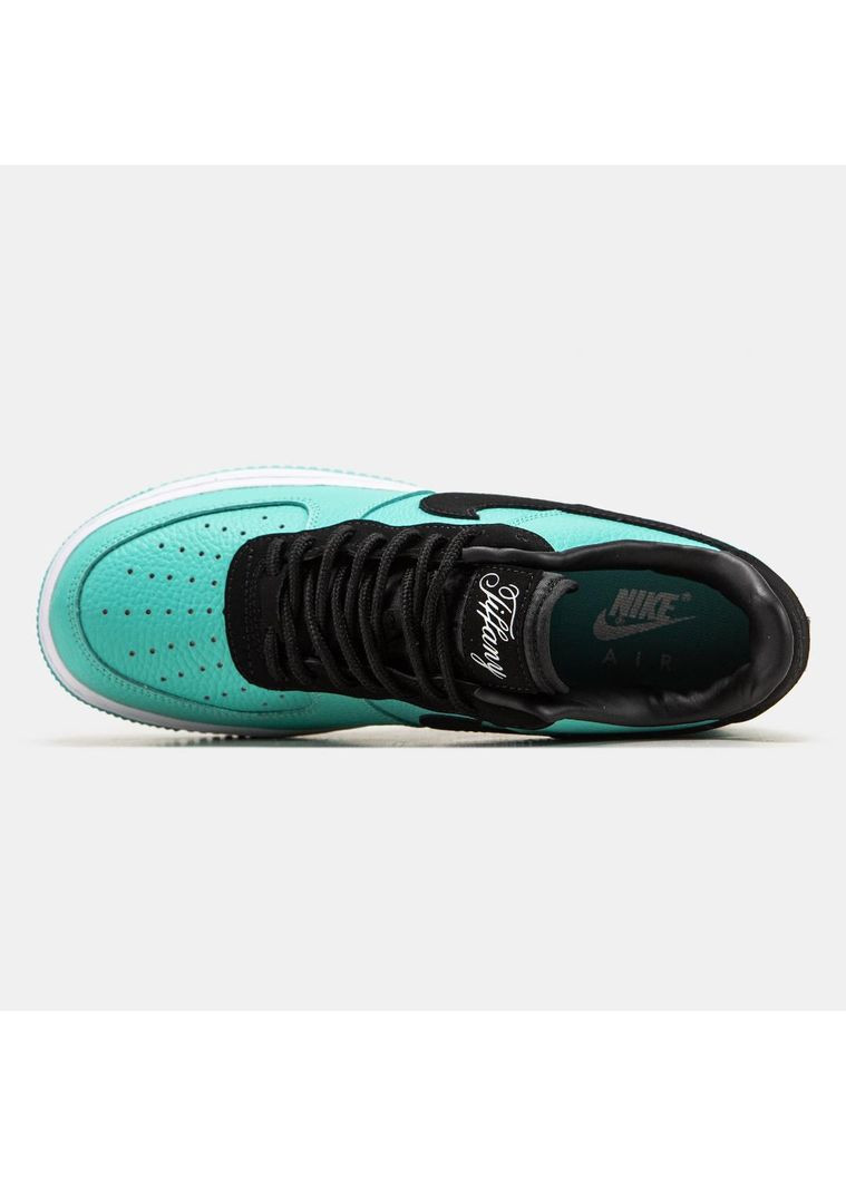 КРОССОВКИ ЖЕНСКИЕ NIKE AIR FORCE 1 LOW X TIFFANY & CO НАЙК АИР ФОРС 1 ПРЕМИУМ No Brand белые демисезоны (367174955)