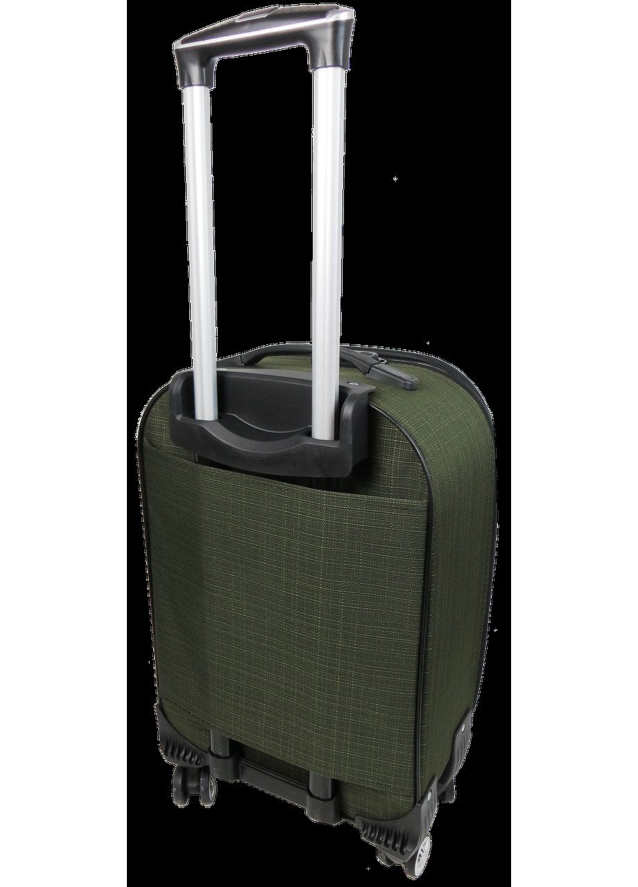 Маленька тканинна валіза на колесах 42L Gedox хакі No Brand (361156530)