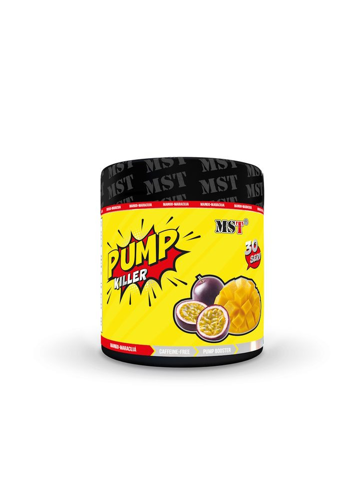 Передтренувальний комплекс Pump Killer, 330 грам - Манго-маракуя MST (333993063)