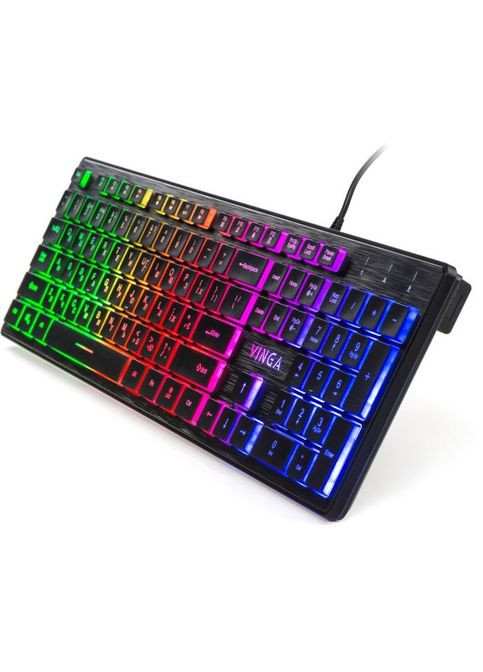 Клавіатура Vinga KB410 black (356149675)