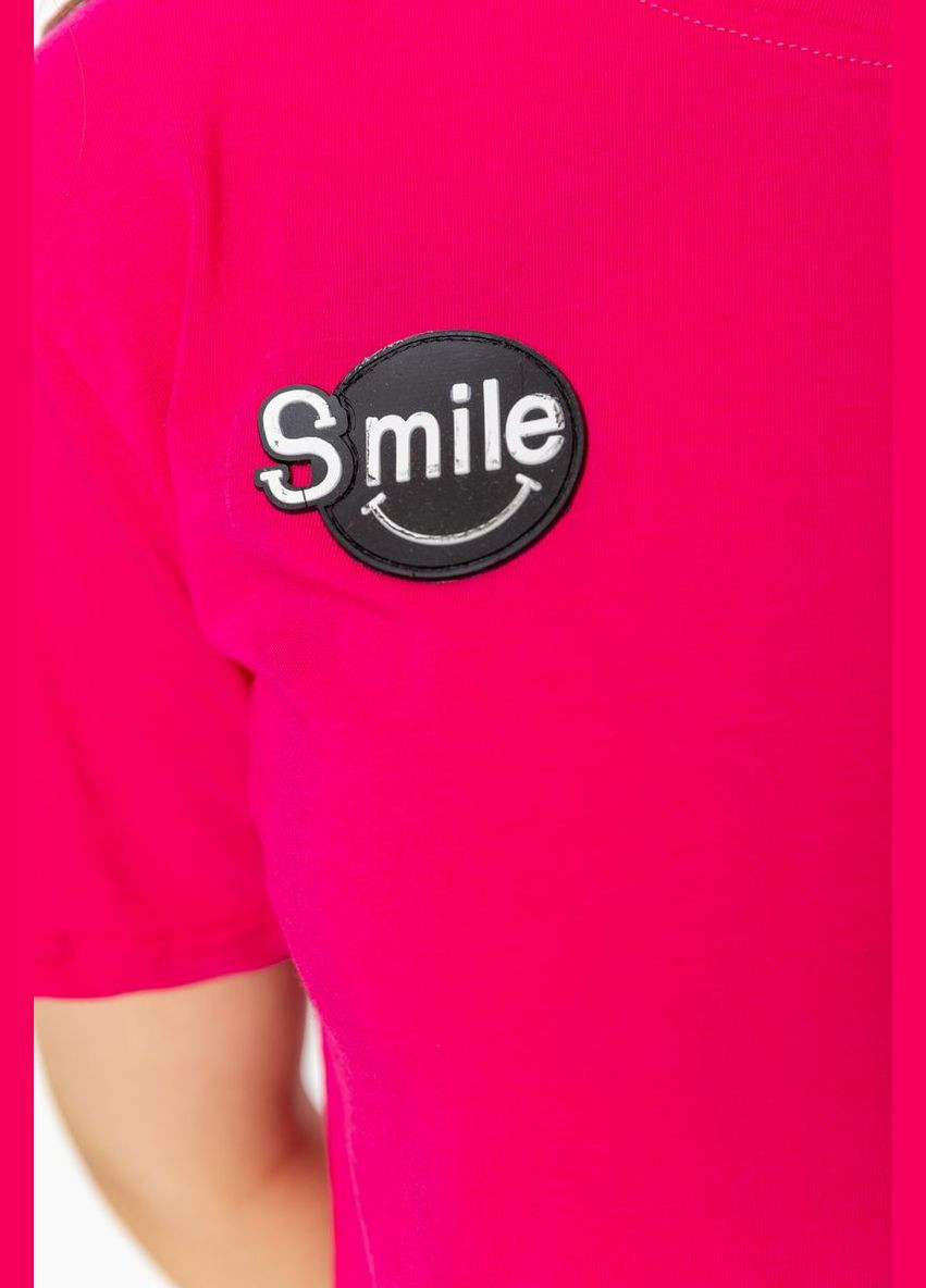 Костюм женский повседневный футболка+шорты, цвет малиновый, Ager (266815082)