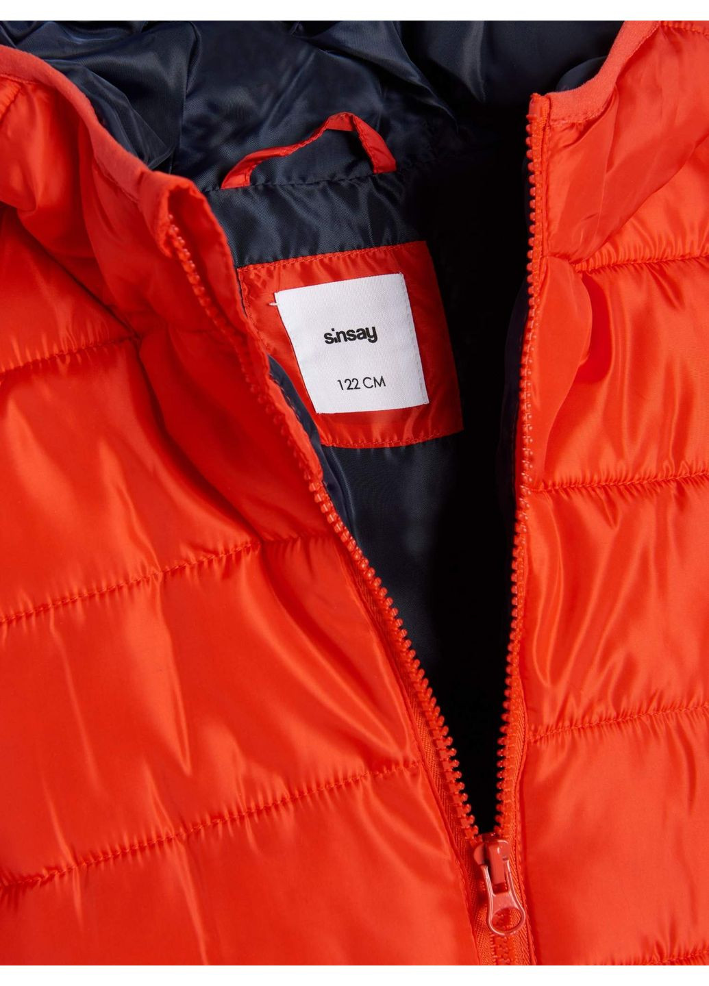 Комбинированная демисезонная куртка для мальчика orange/dark blue, размер Sinsay 5540~01