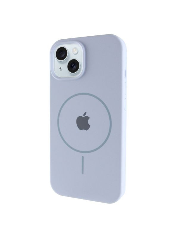 Чохол на iPhone 15 Plus / для айфон 15+ плюс з функцією магсейф MagSafe / Black Epik (356098130)