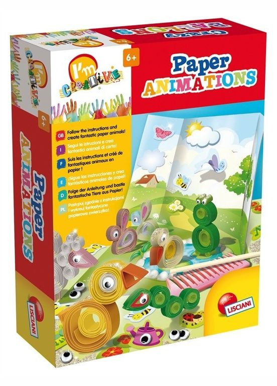 Ігровий набір I'M CREATIVE Квіллінг 47680 LISCIANI GIOCHI Liscianigiochi (305417694)