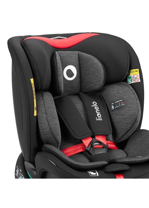 Автокресло Navy I-Size Black Red () Lionelo LO-NAVY I-SIZE BLACK RED (350969215)