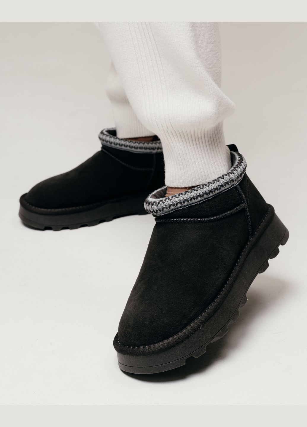 Угги женские короткие замша ALLSY (305741400)