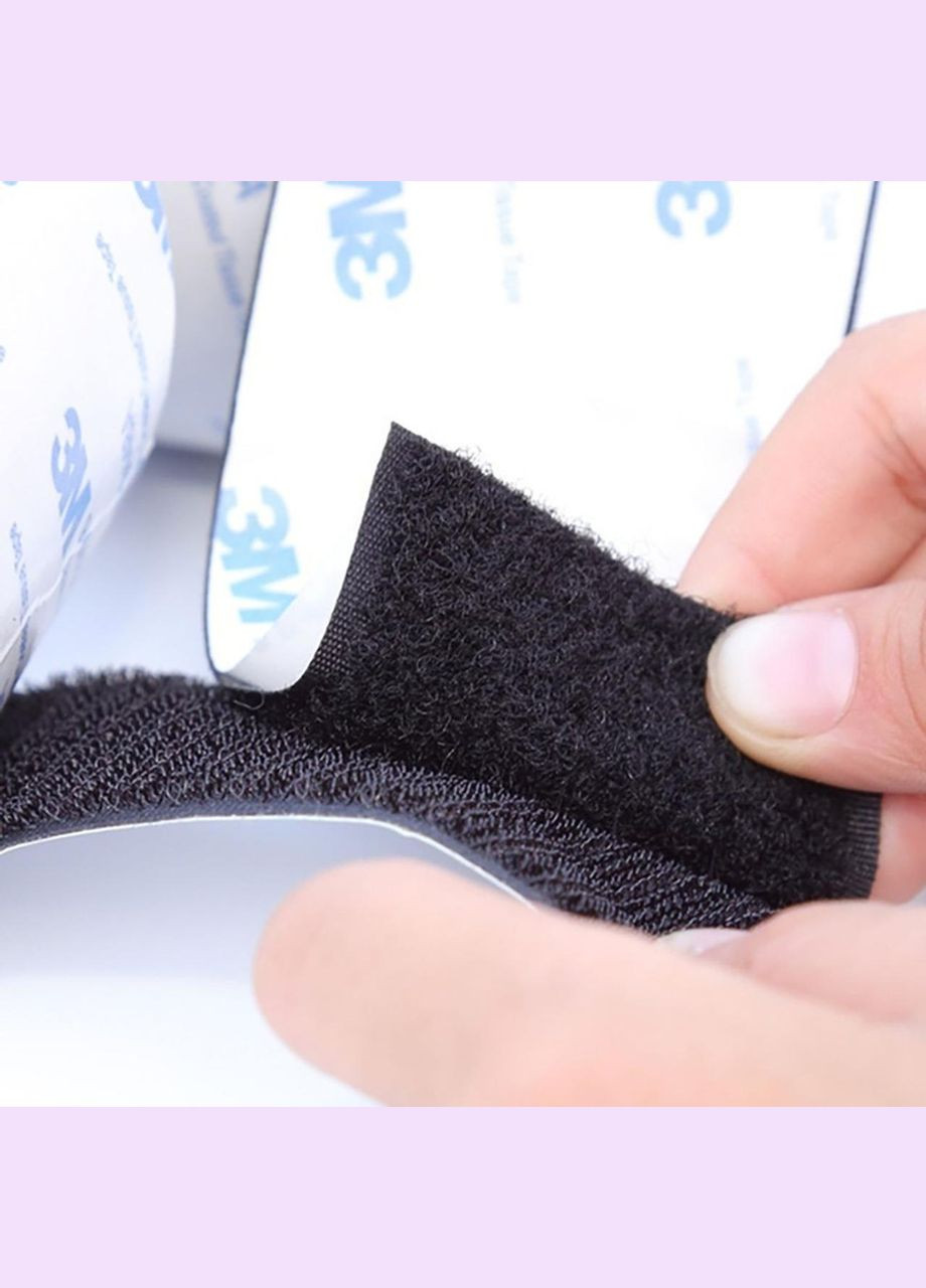 Стрічка-липучка велкро на клейовій основі 9448A 16 мм 3 метри, Velcro 3М (345701648)