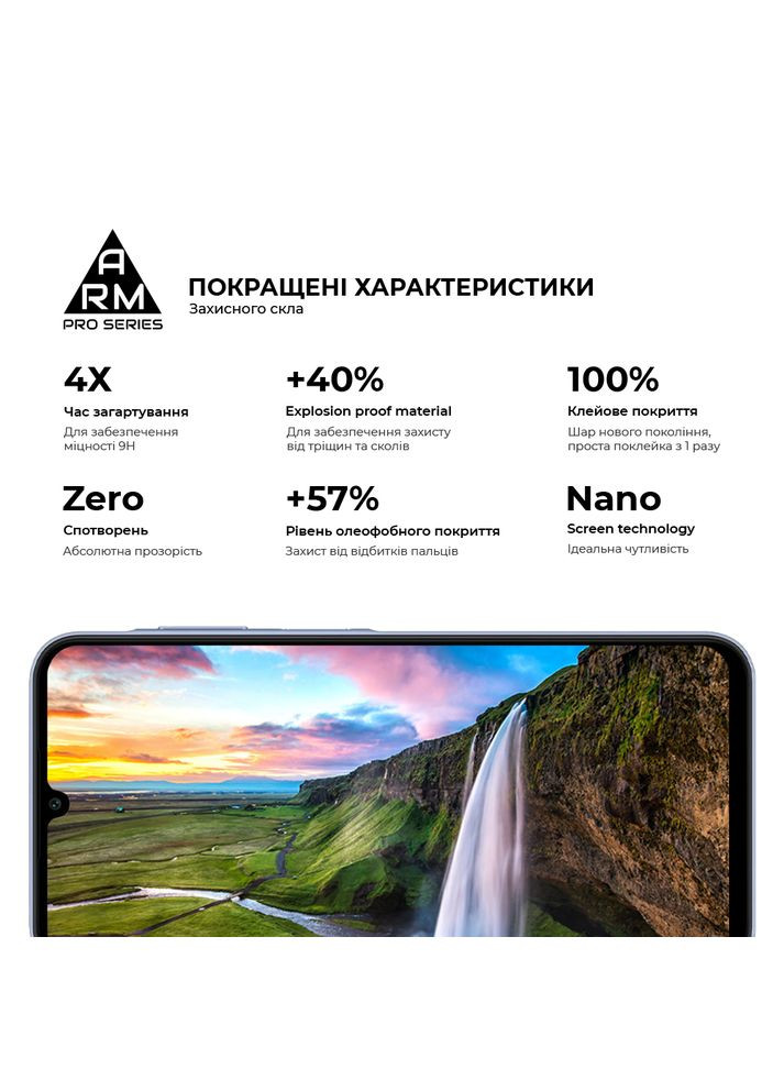 Защитное стекло Pro для Samsung A25 5G (A256) (ARM69582) ArmorStandart (352768289)