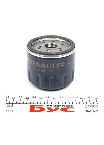 Фильтр масляный Trafic 1.9DCI/Kangoo 1.5dCi/1.9D (h=64mm) (высокий) 8200768927 (opt-om) Renault (345776222)