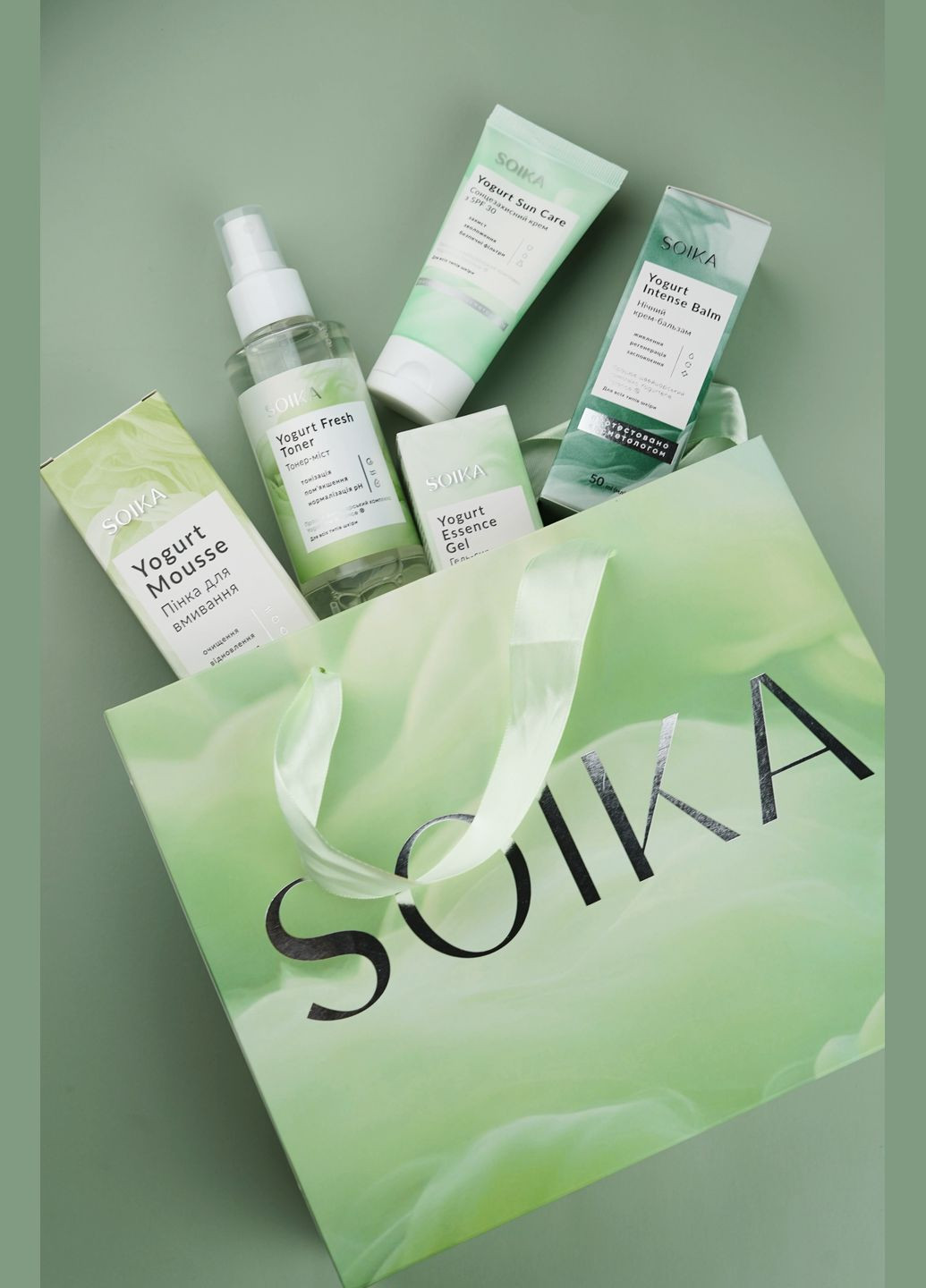 5в1 Yogurt Essence 450мл Soika Набір для обличчя (302970880)