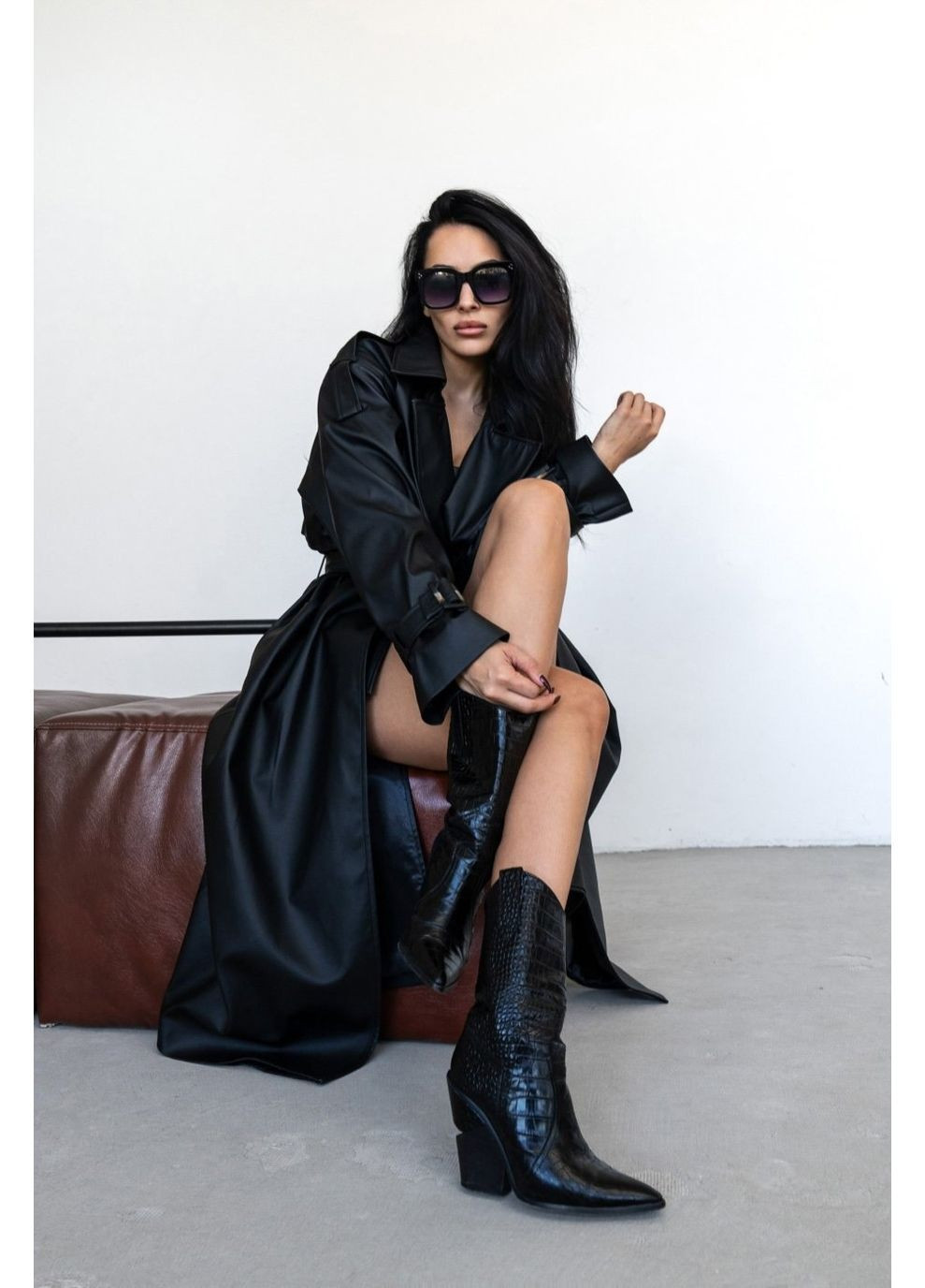 Тренч, колір Чорний Tales демісезон (367831632)