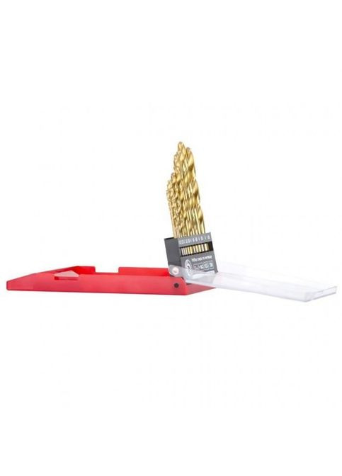 Набор сверл по металлу DIN338 HSS 13шт (1.5-6.5), покрытие Ti SD-0013 Intertool (335835437)