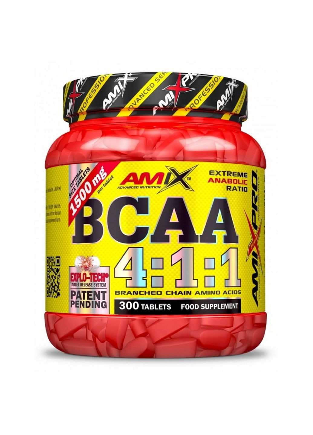 Аминокислота BCAA Nutrition BCAA 4:1:1, 300 таблеток Amix Nutrition (293417322)