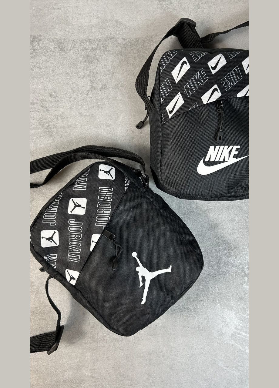 Барстіка Jordan, Чоловіча сумка через плече, Текстильна барсетка на два відділення, Брендова сумка Nike (333705289)