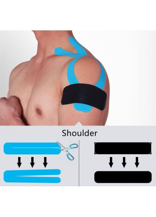 Тейп Кинезио 10 см, кинезиологическая лента Kinesiology Tape, 10 см, розовый No Brand (361147381)