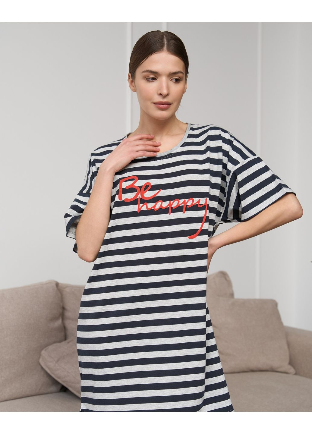 Жіноча туніка вільного крою Nicoletta (349444384)