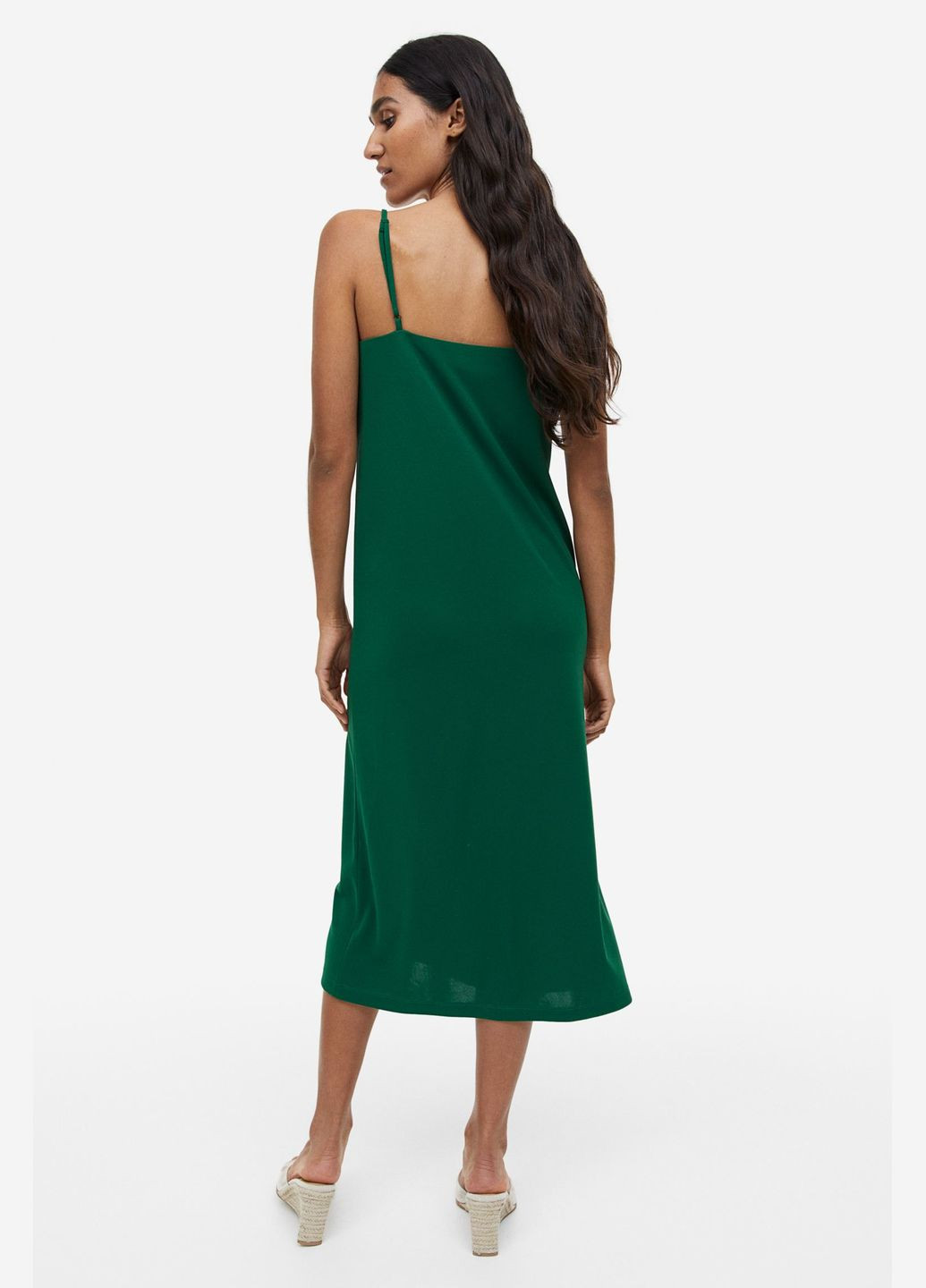 Смарагдова повсякденний плаття, сукня H&M однотонна