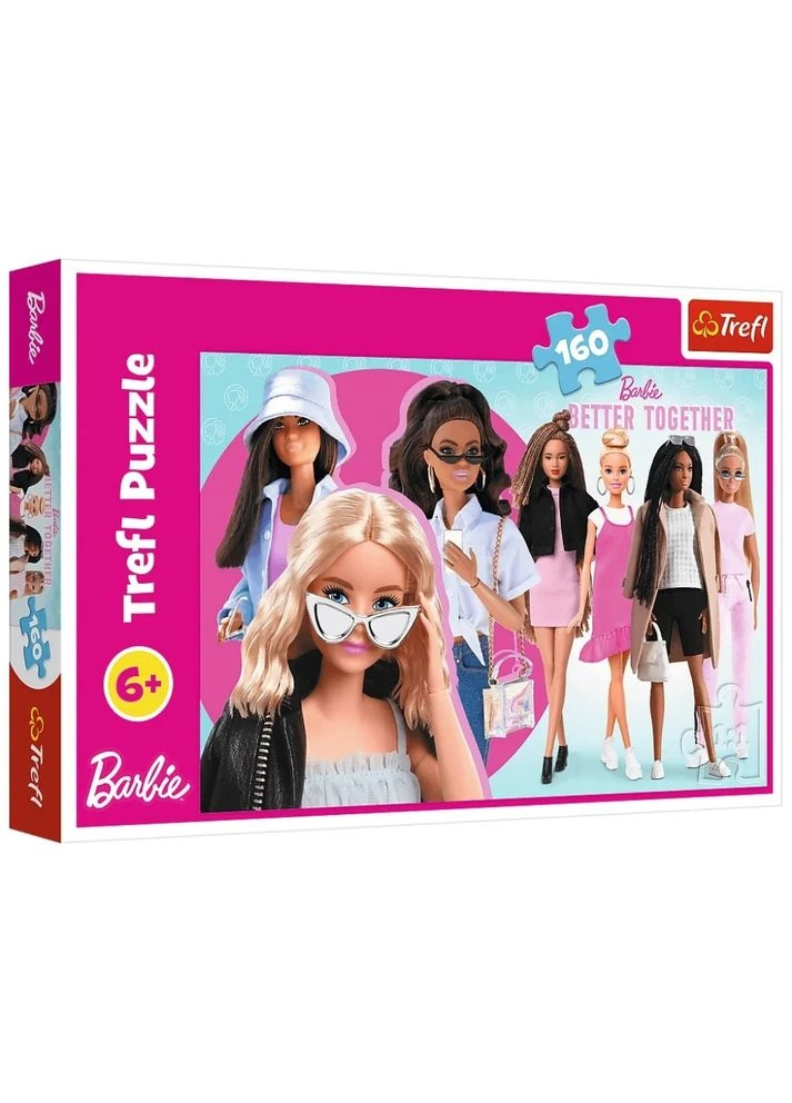 Пазл Barbie Барбі та її світ 160 елементів (m134450) Trefl Barbie Барбі та її світ 160 елементів (382958733)