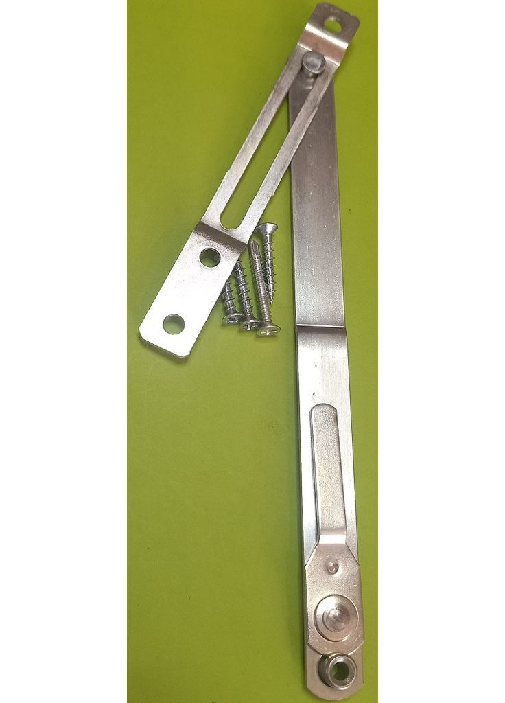 Обмежувач відкривання металевий розбірний із саморізами Akpen (362160879)