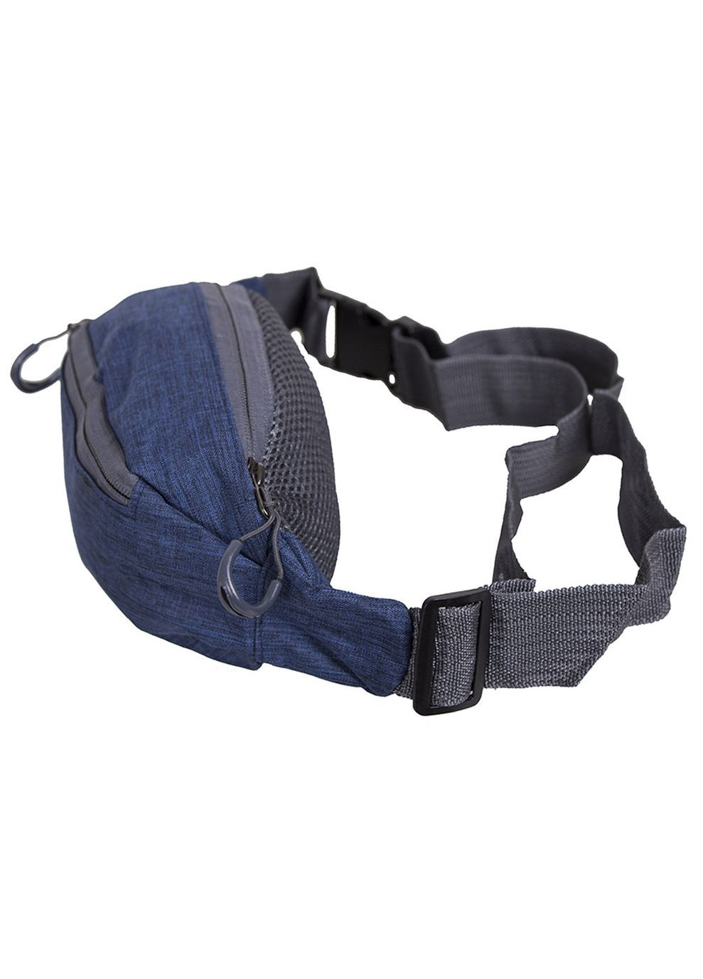 Мужская текстильная сумка на пояс Y302-11DRBLUE синяя Dovhani (370848544)